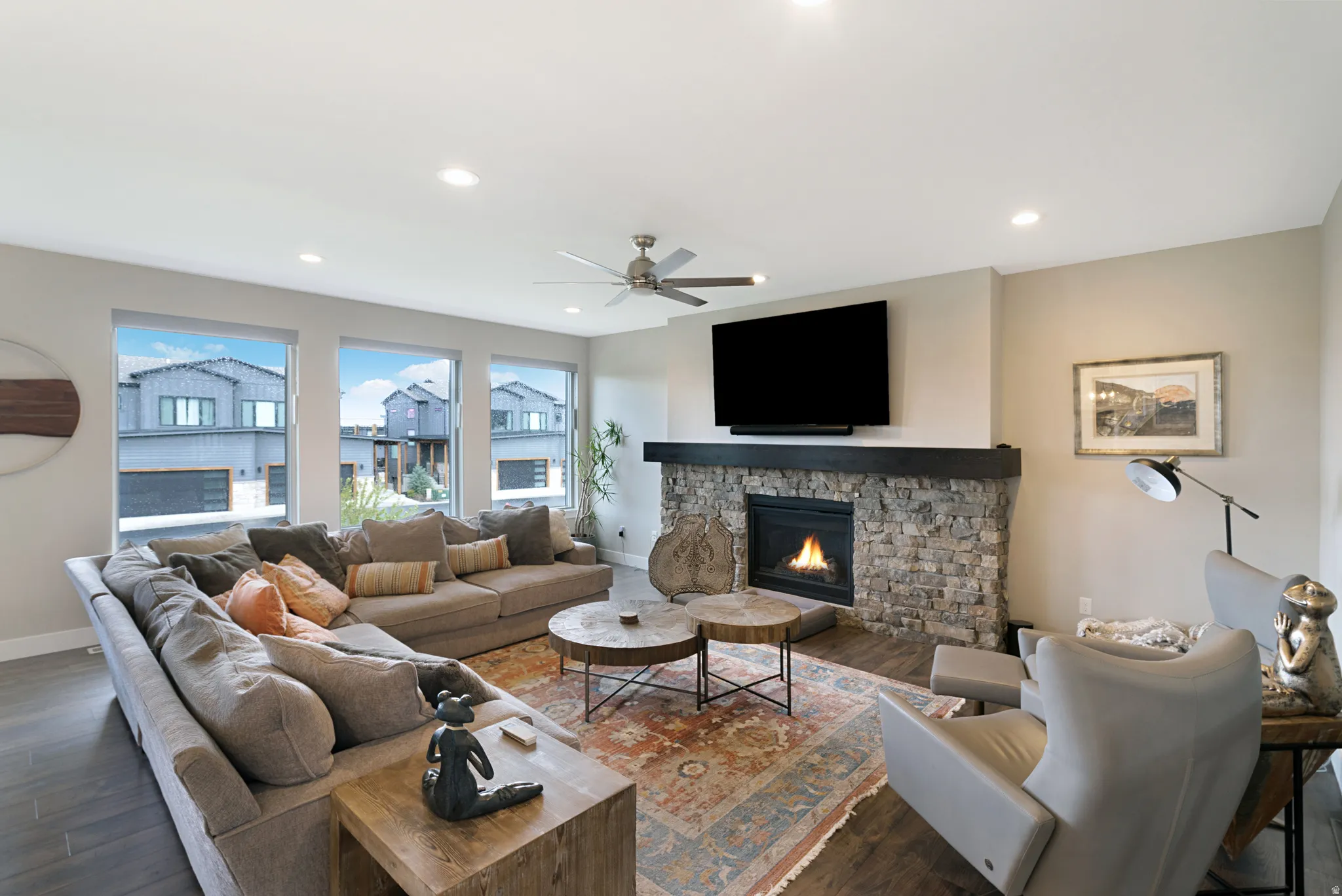 This home is like NEW! Features Designer Finishes.