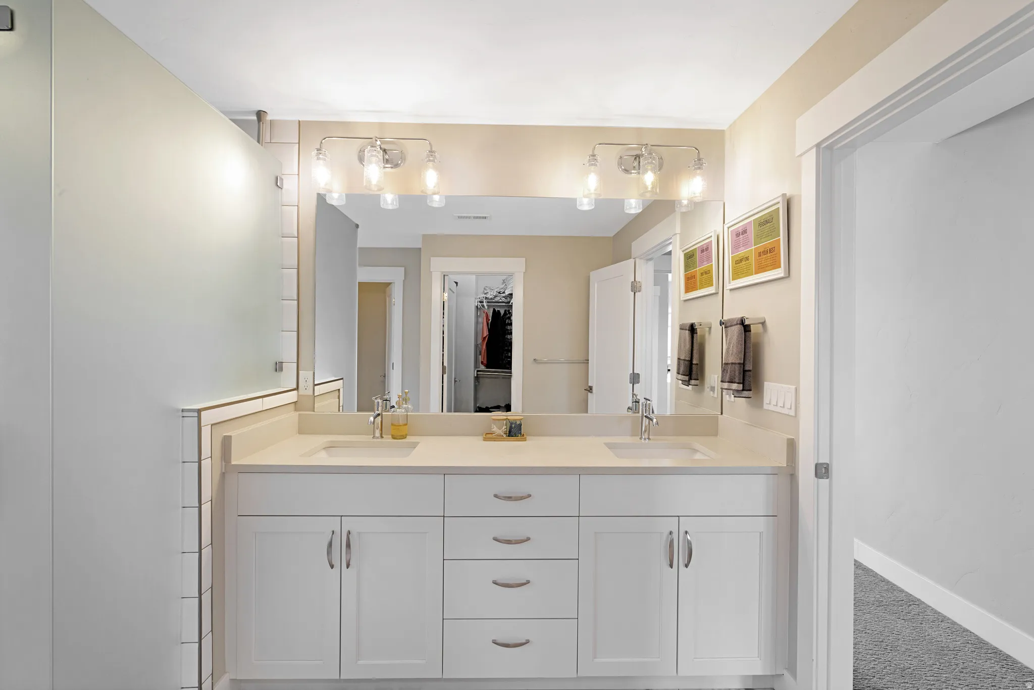 Dual SInks, Separate Shower