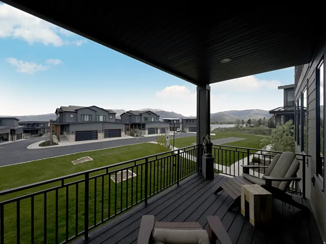 Deck off Kitchen - Lake Views!