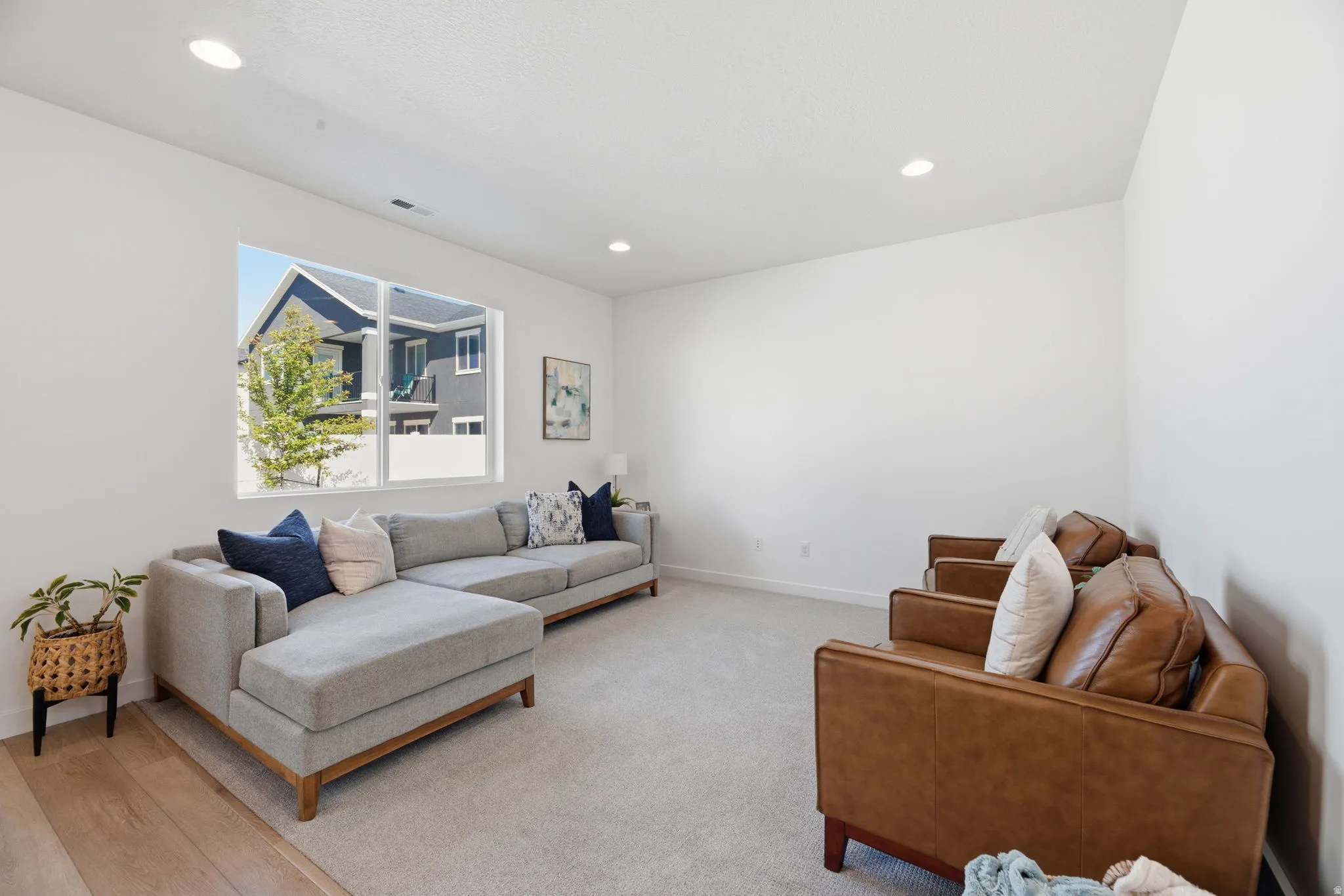 Great Room off the Beautiful Kitchen w/Island & Dining Area