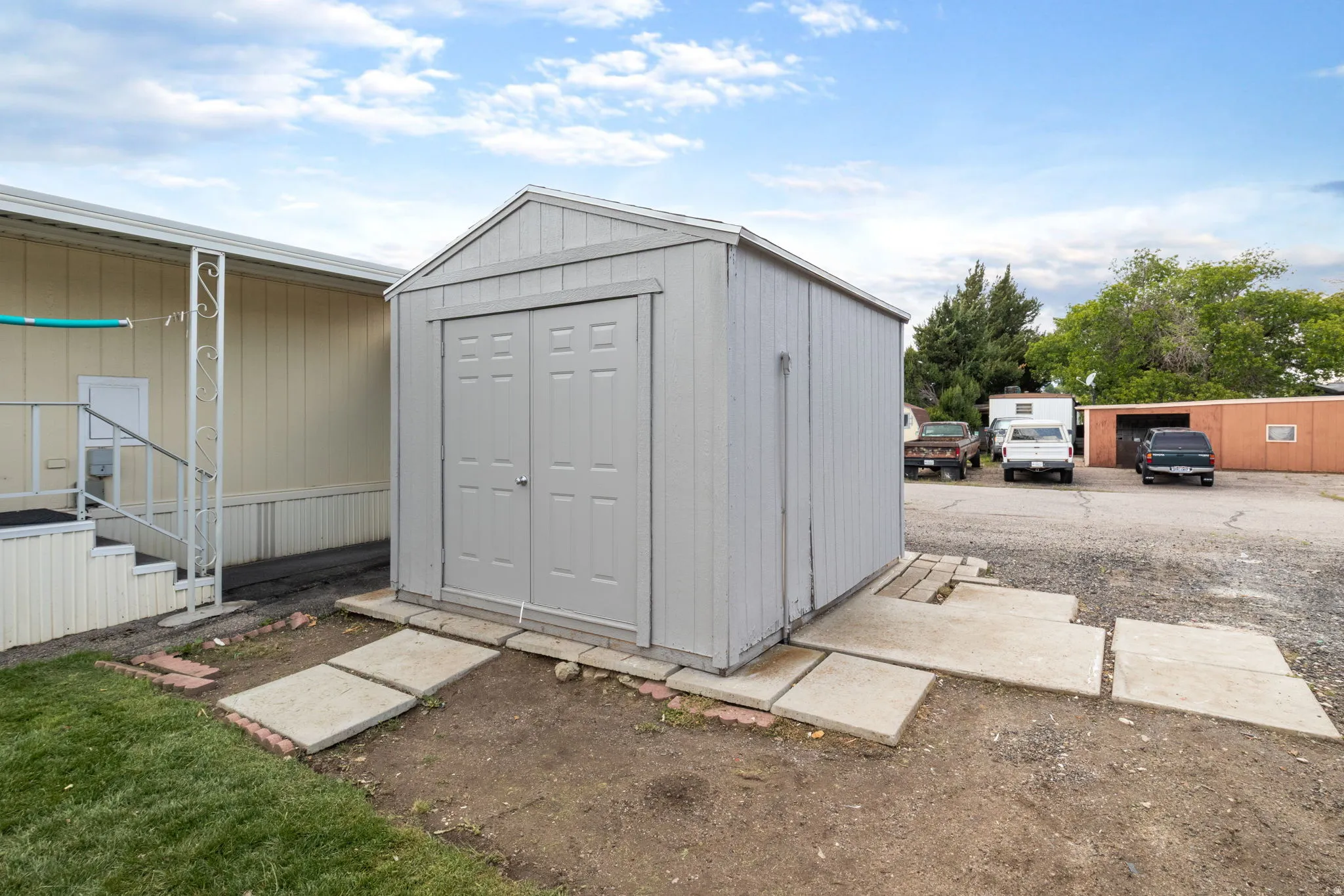 View of shed