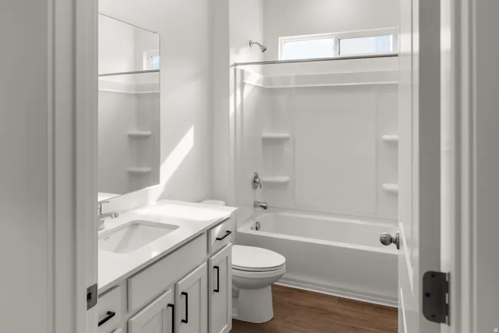Pictures are of a model home