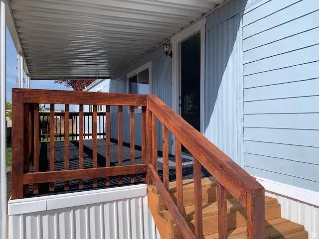 View of staircase