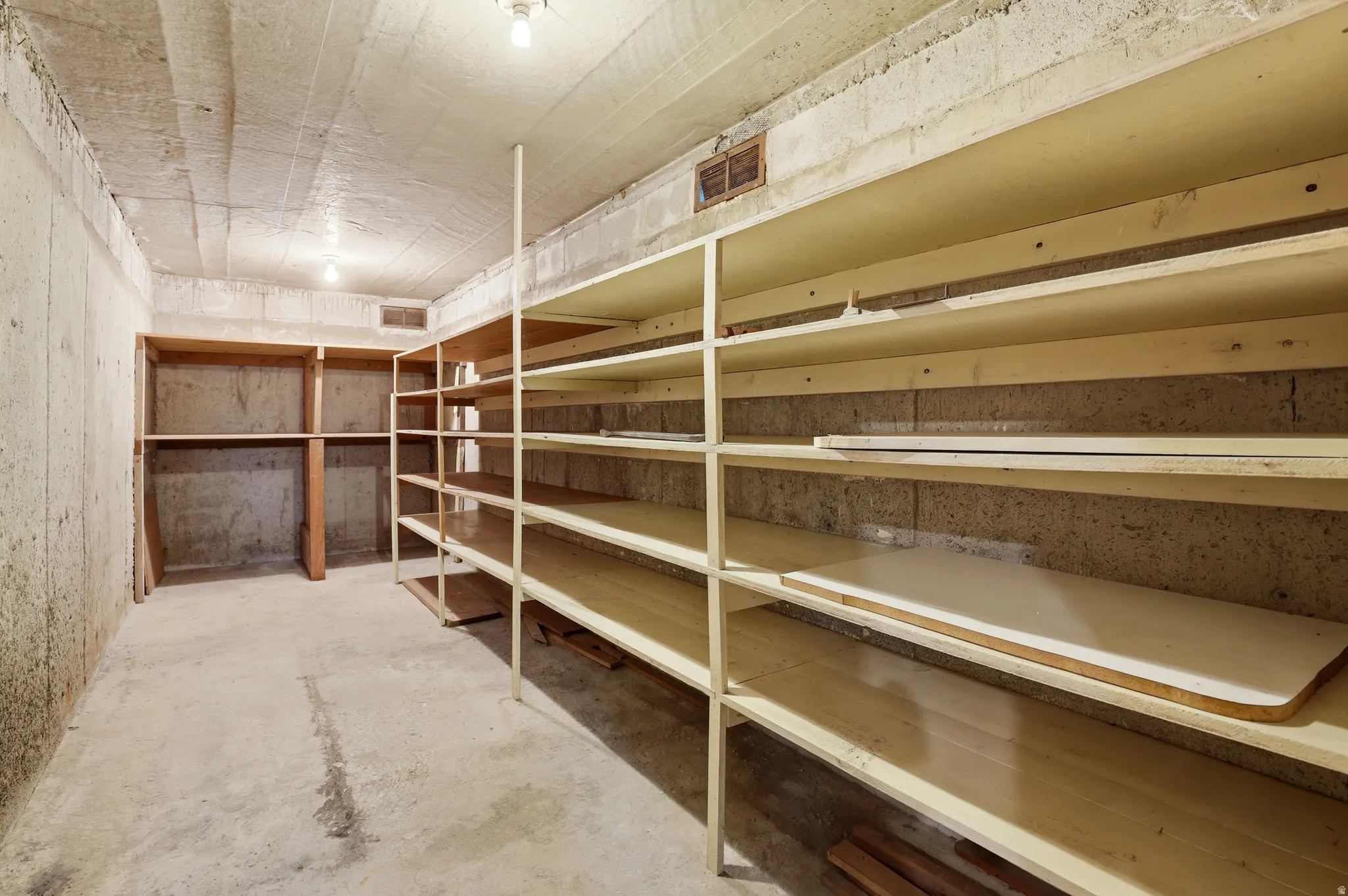 View of storage room