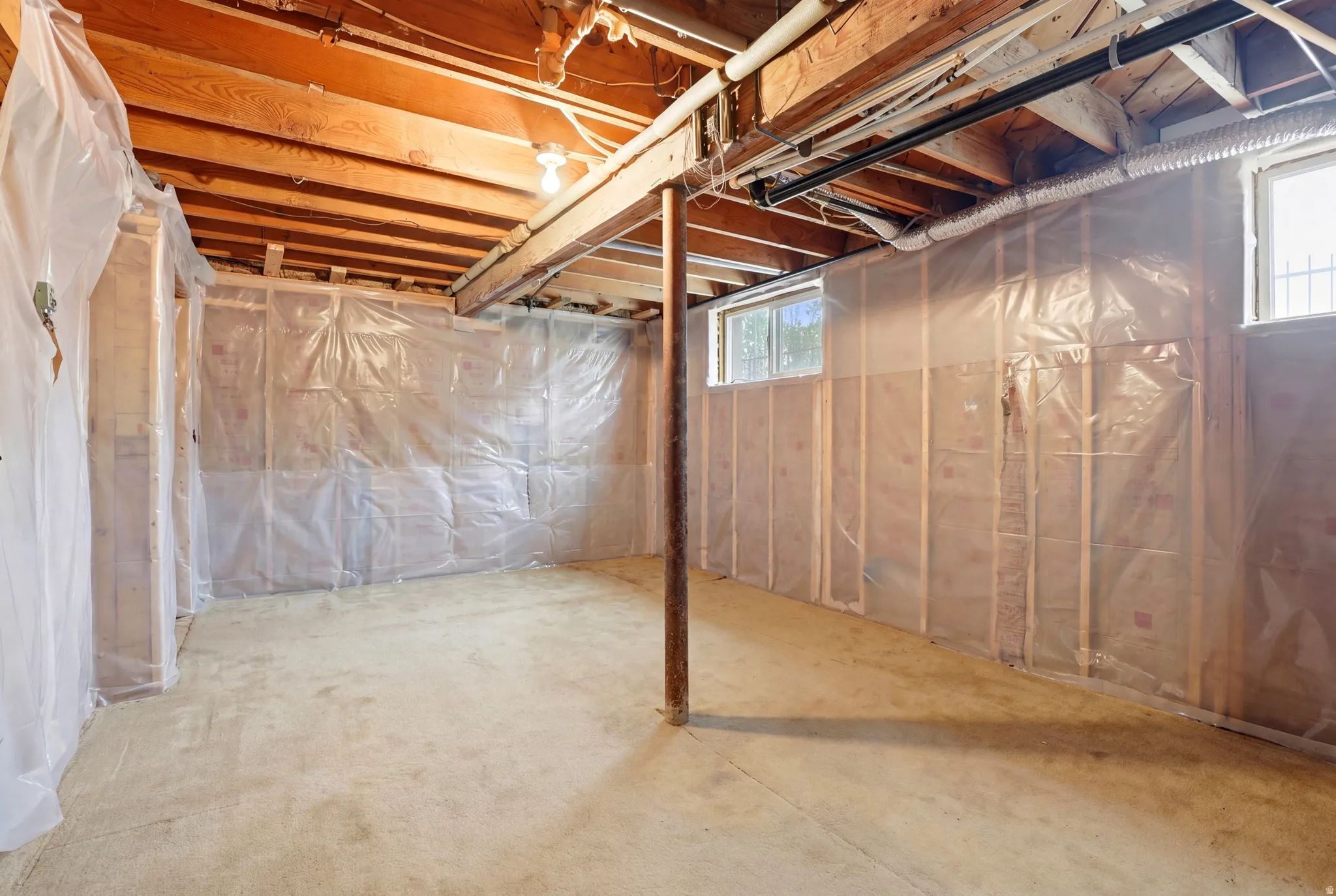 View of basement