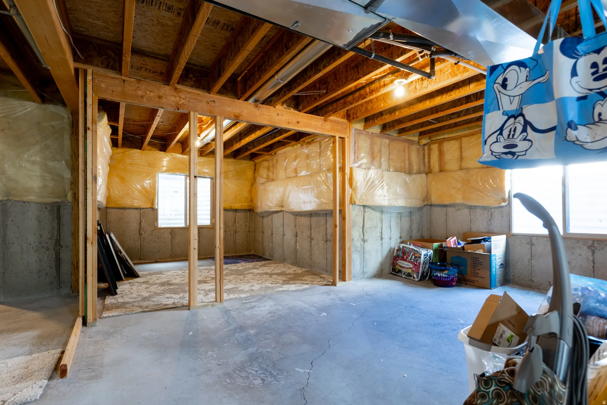 View of basement