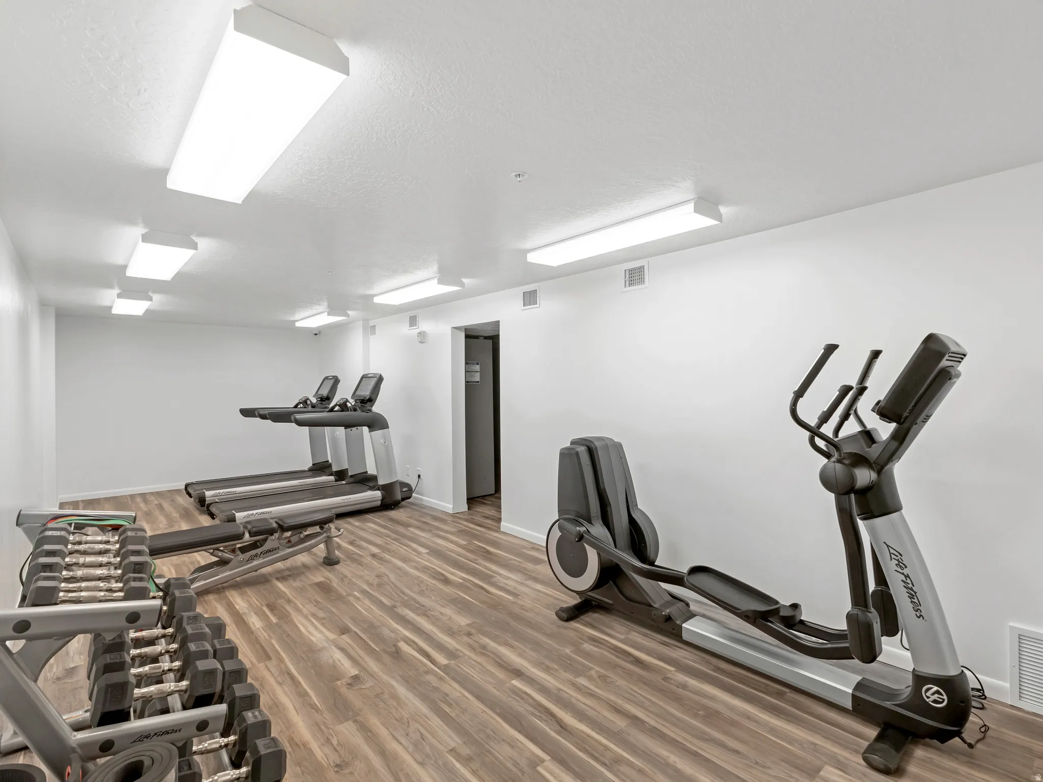 Communal fitness area