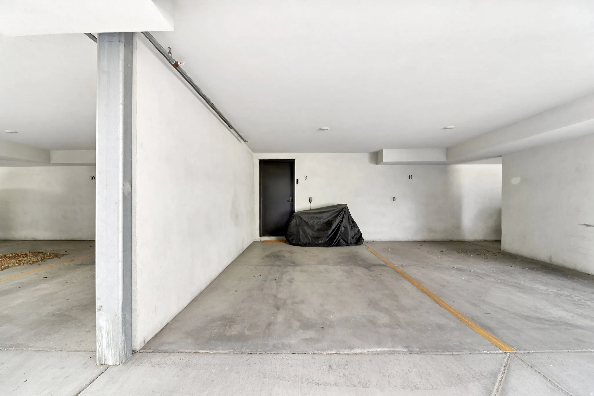 View of parking deck