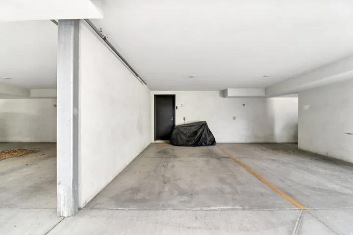 View of parking deck