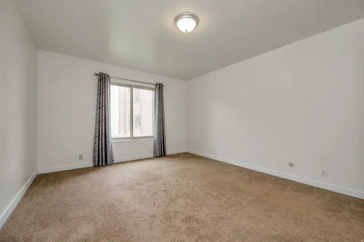 Second bedroom with walk-in closet and  attached to main bathroom