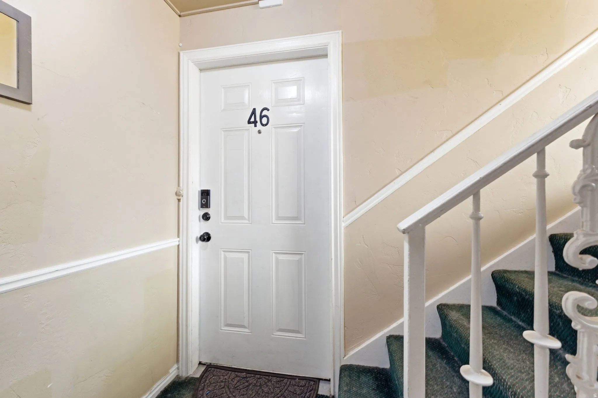 Doorway to property