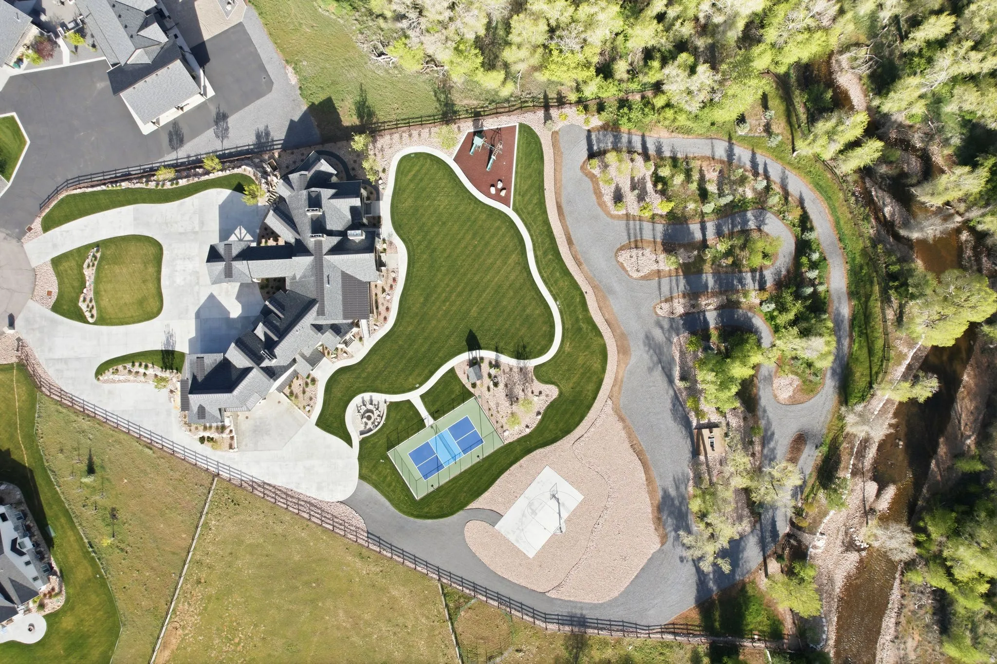 Drone / aerial view