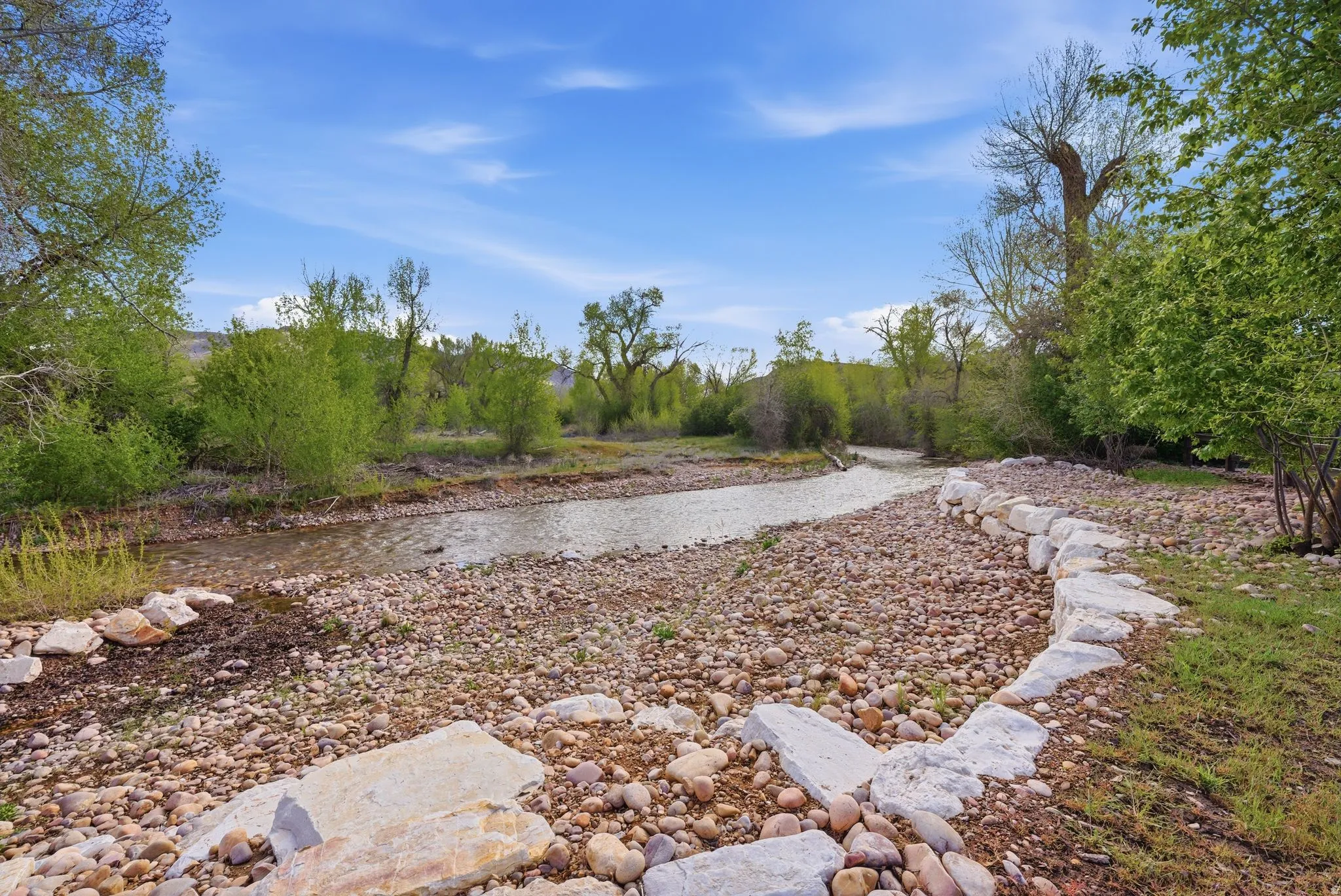 View of yard featuring a water view