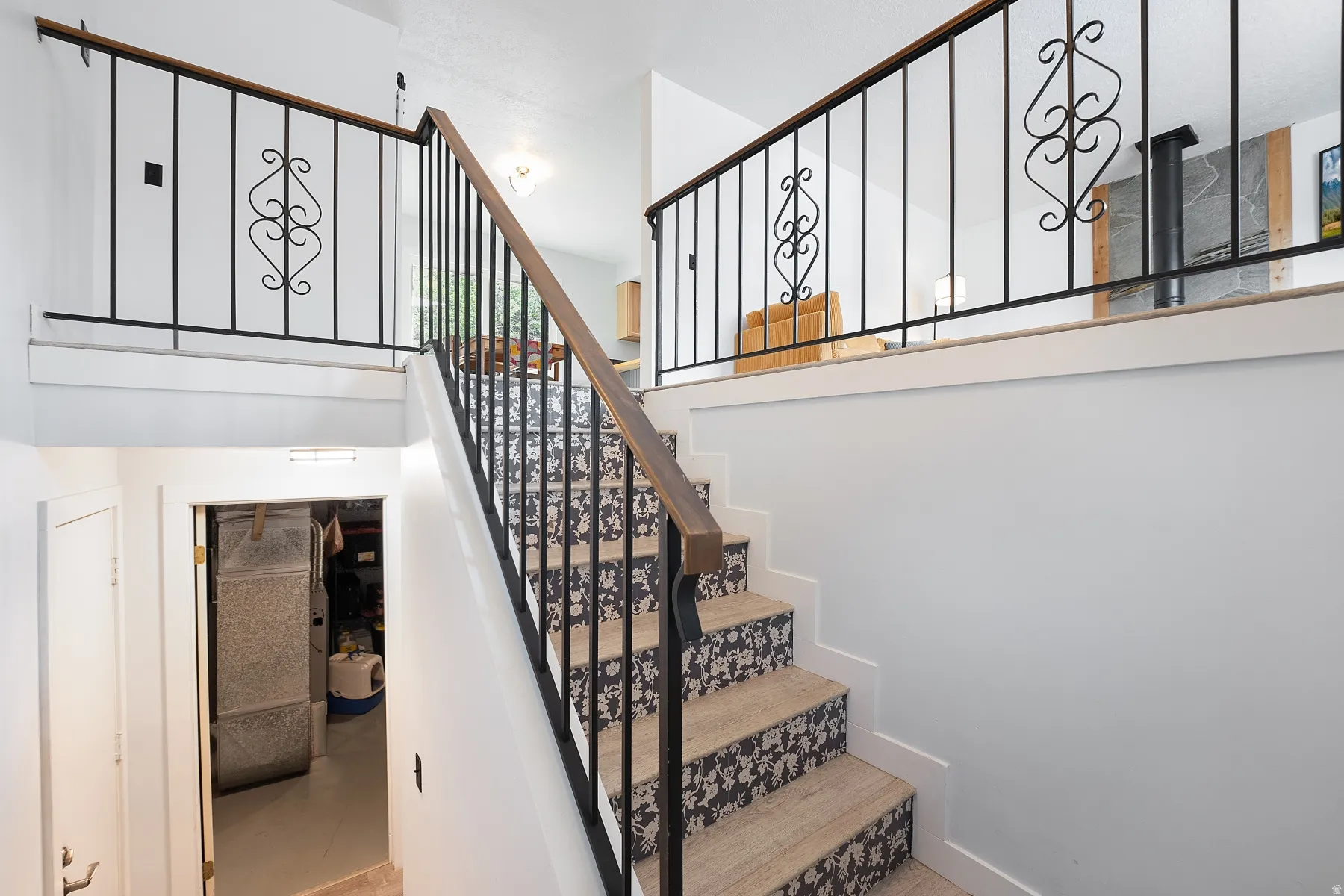 View of stairway