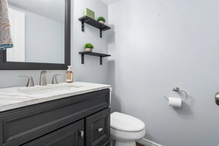 Half Bath on main level