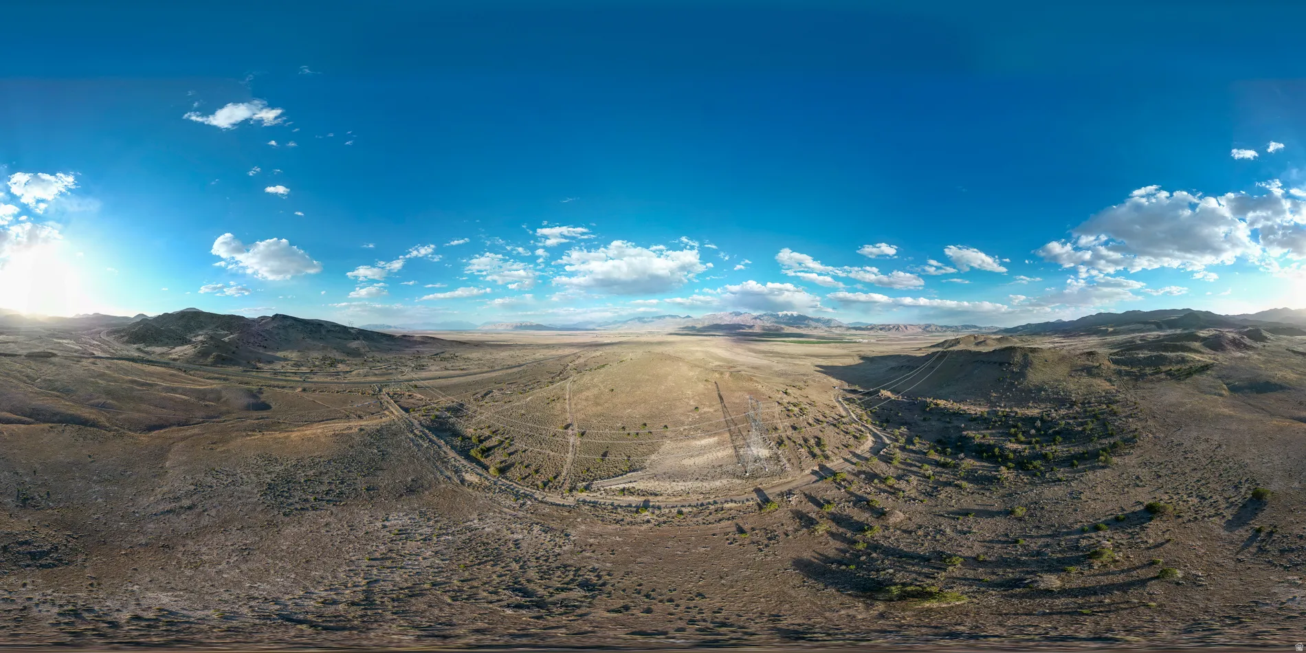 View of mountain background