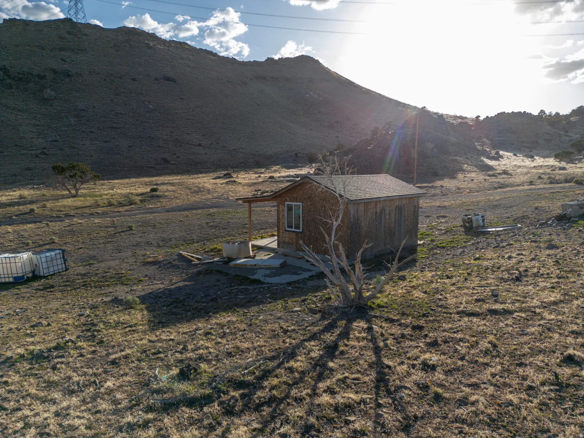 View of mountain background