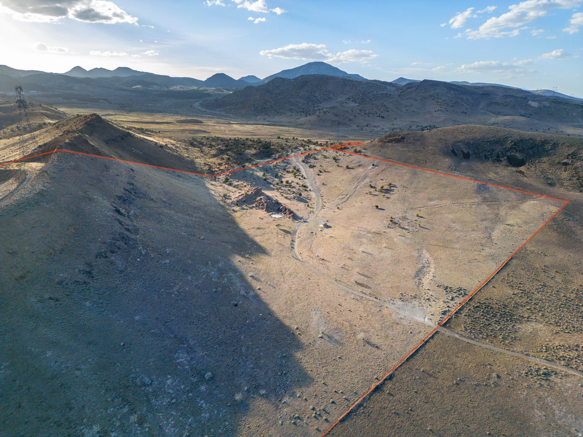 View of mountain backdrop