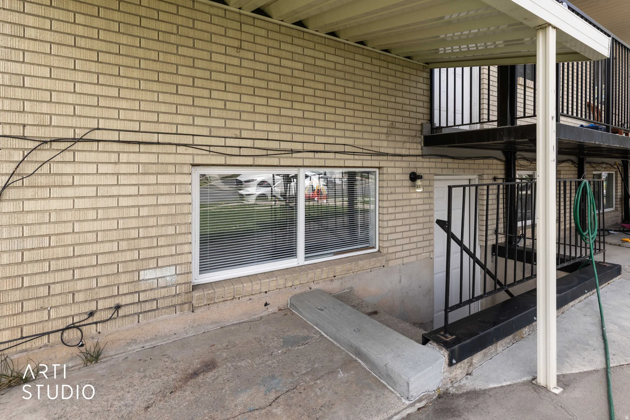 Doorway to property