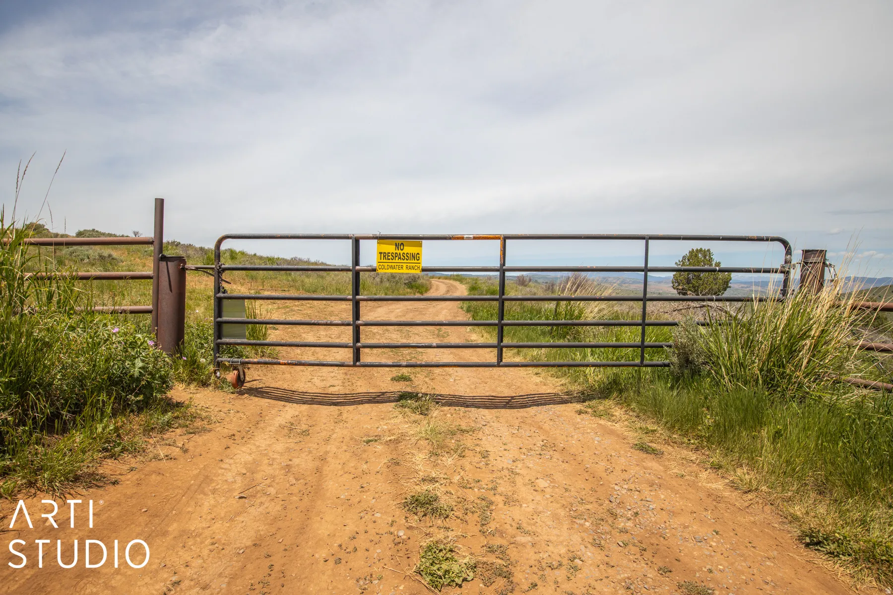 View of gate