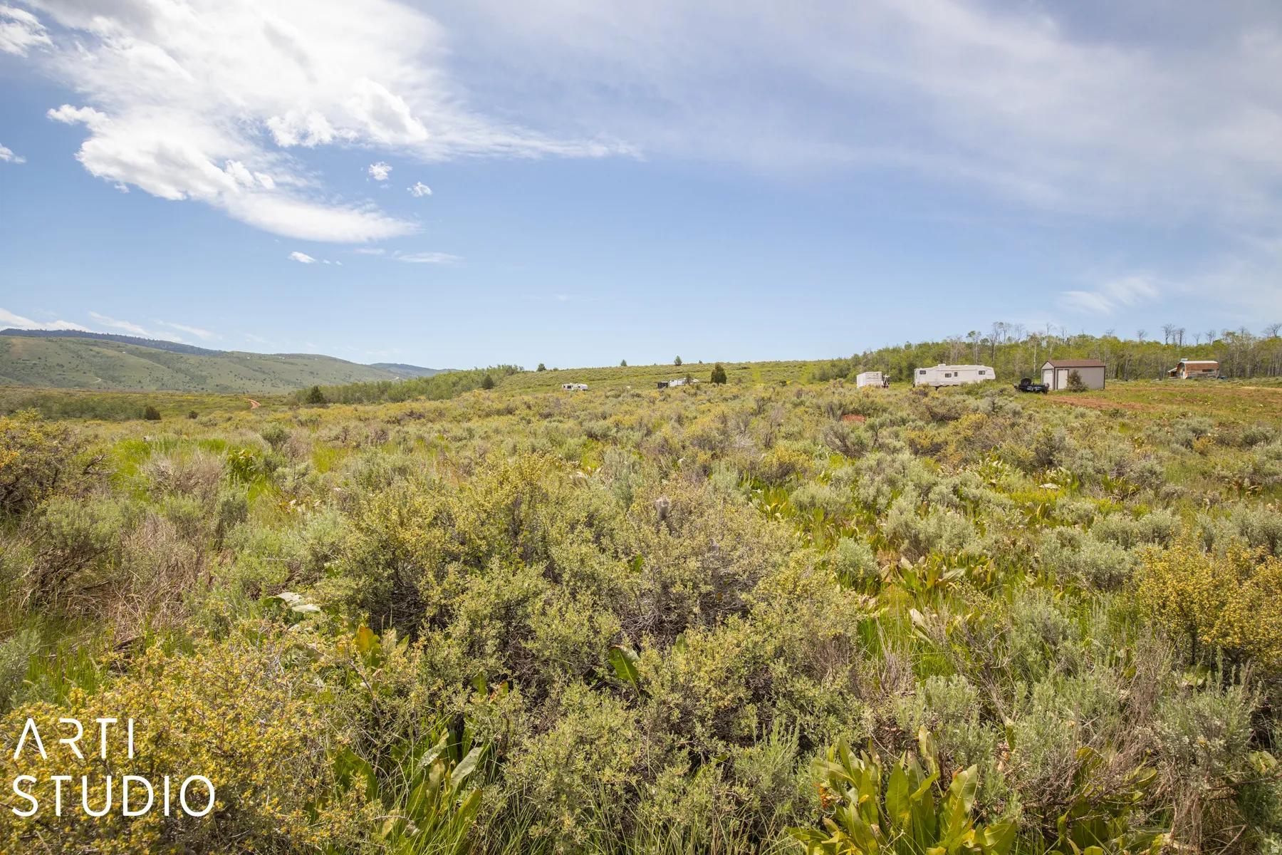 View of nature featuring rural landscape