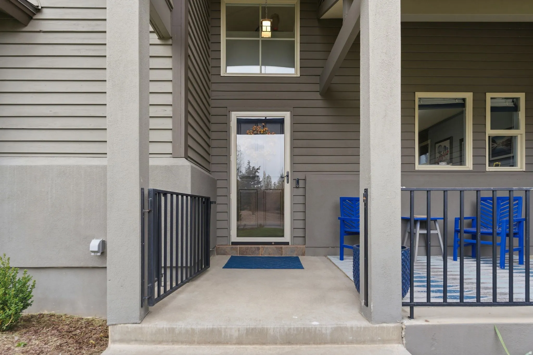 Entrance to property