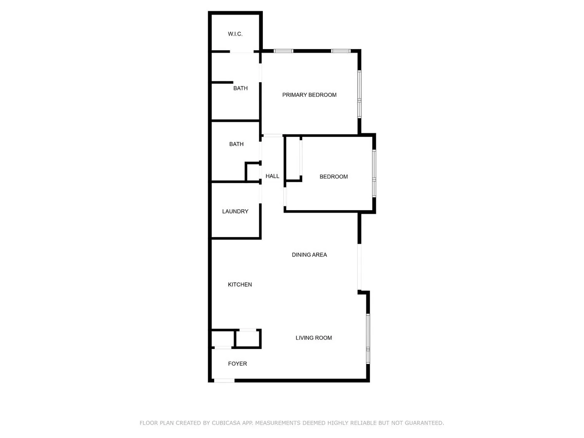 View of floor plan / room layout