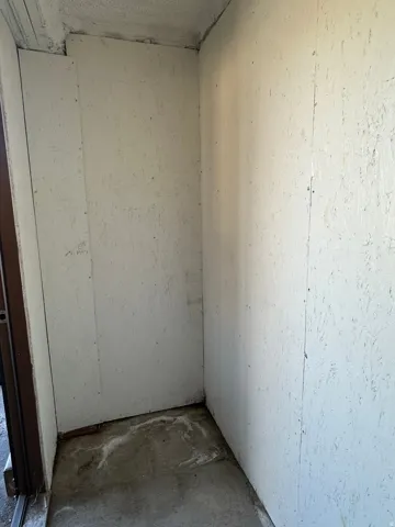Inside Carport storage