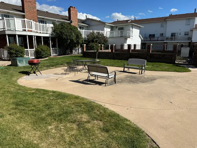 Surrounding community featuring a patio area and a balcony
