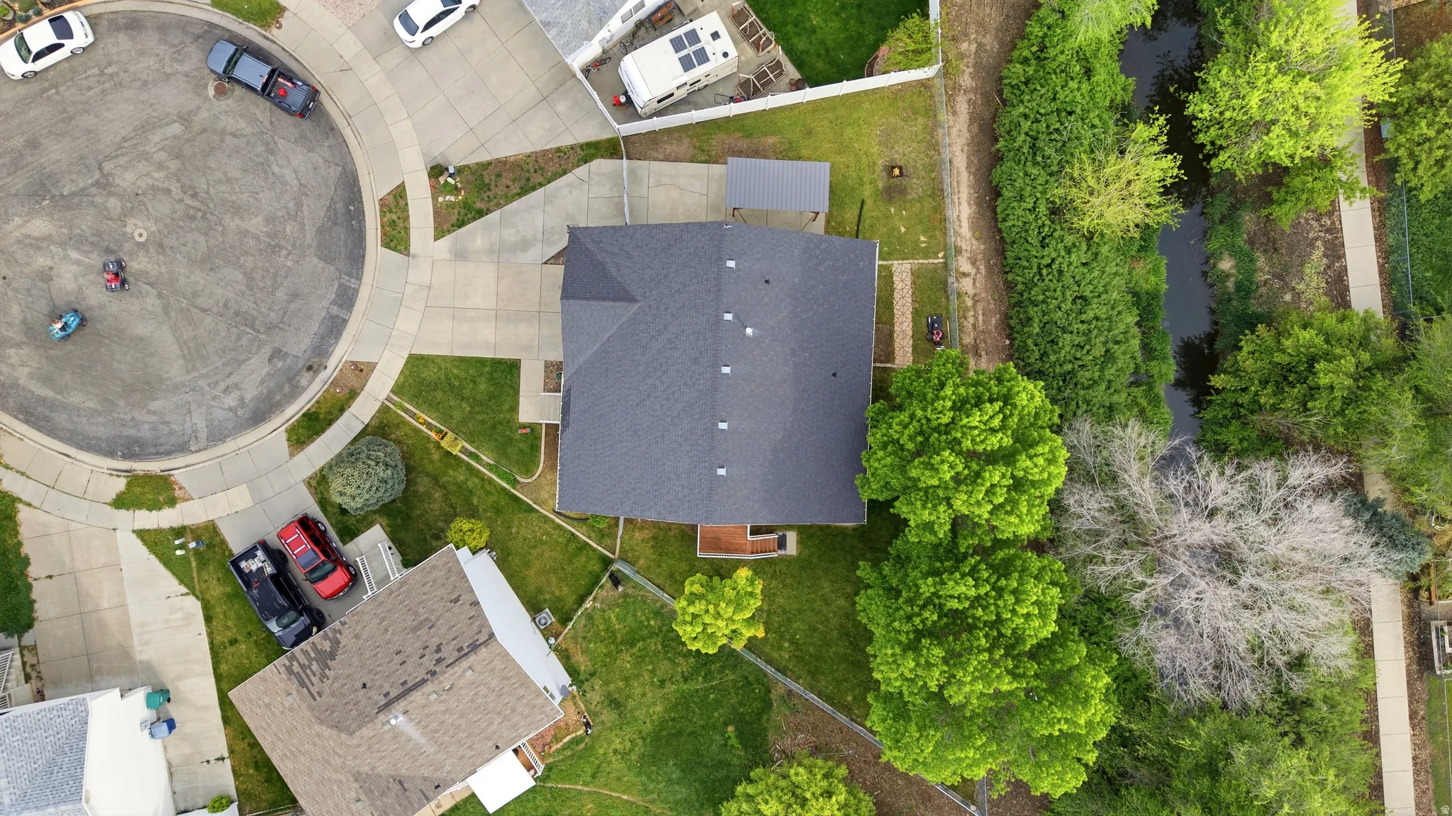 Drone / aerial view