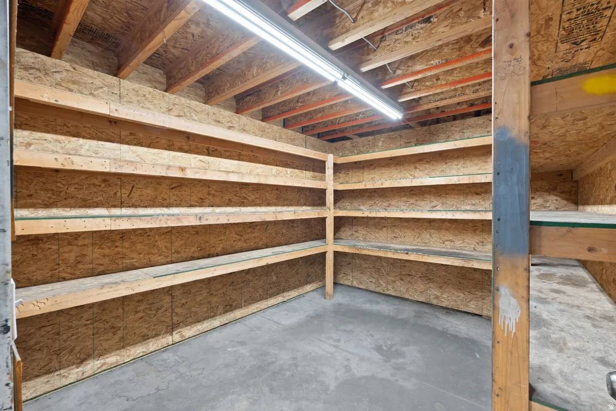 View of storage area