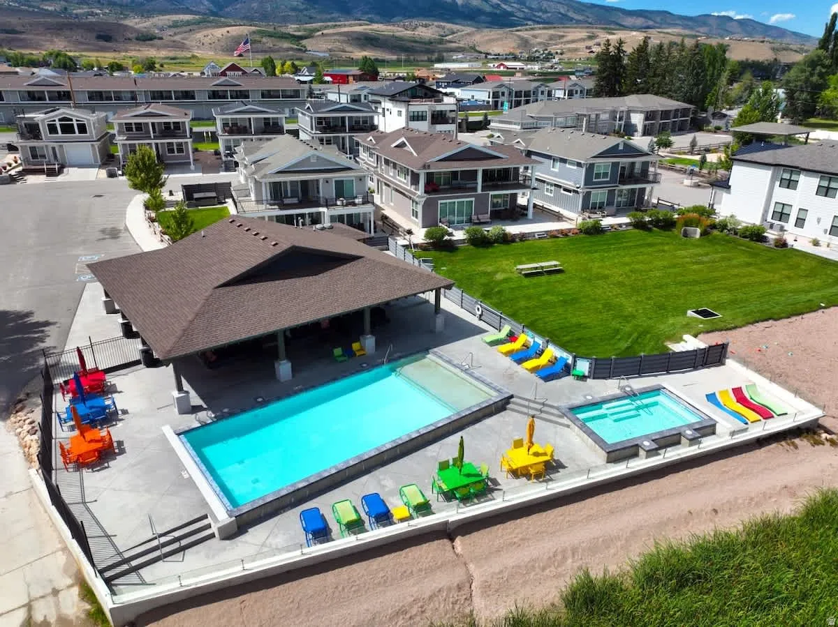 Main clubhouse and pool