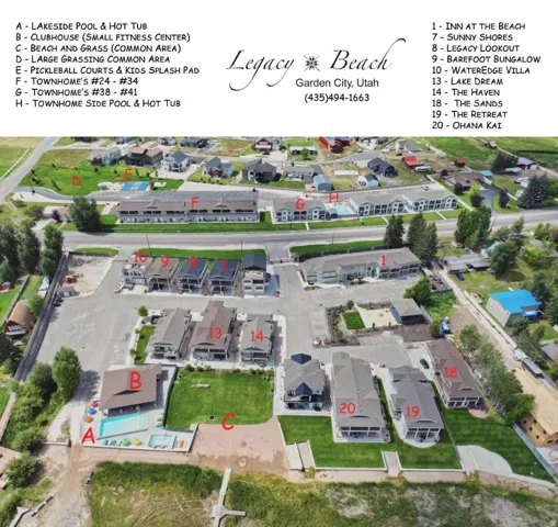 Drone / aerial view of Legacy Beach