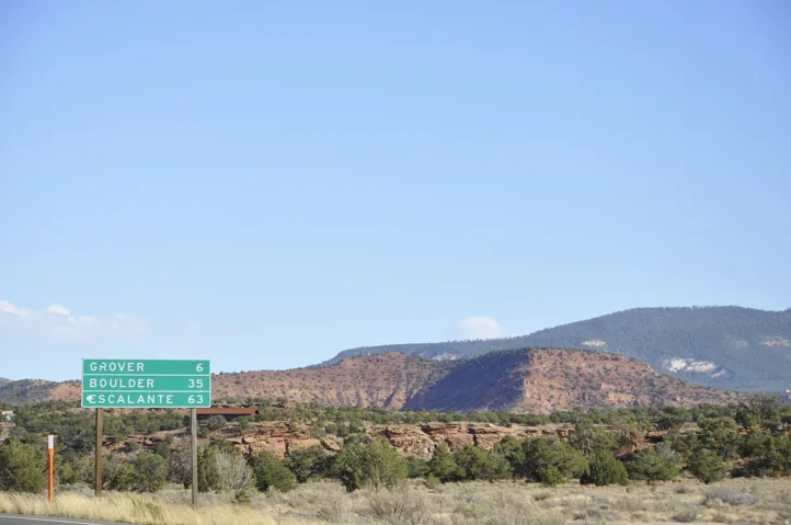View of mountain backdrop