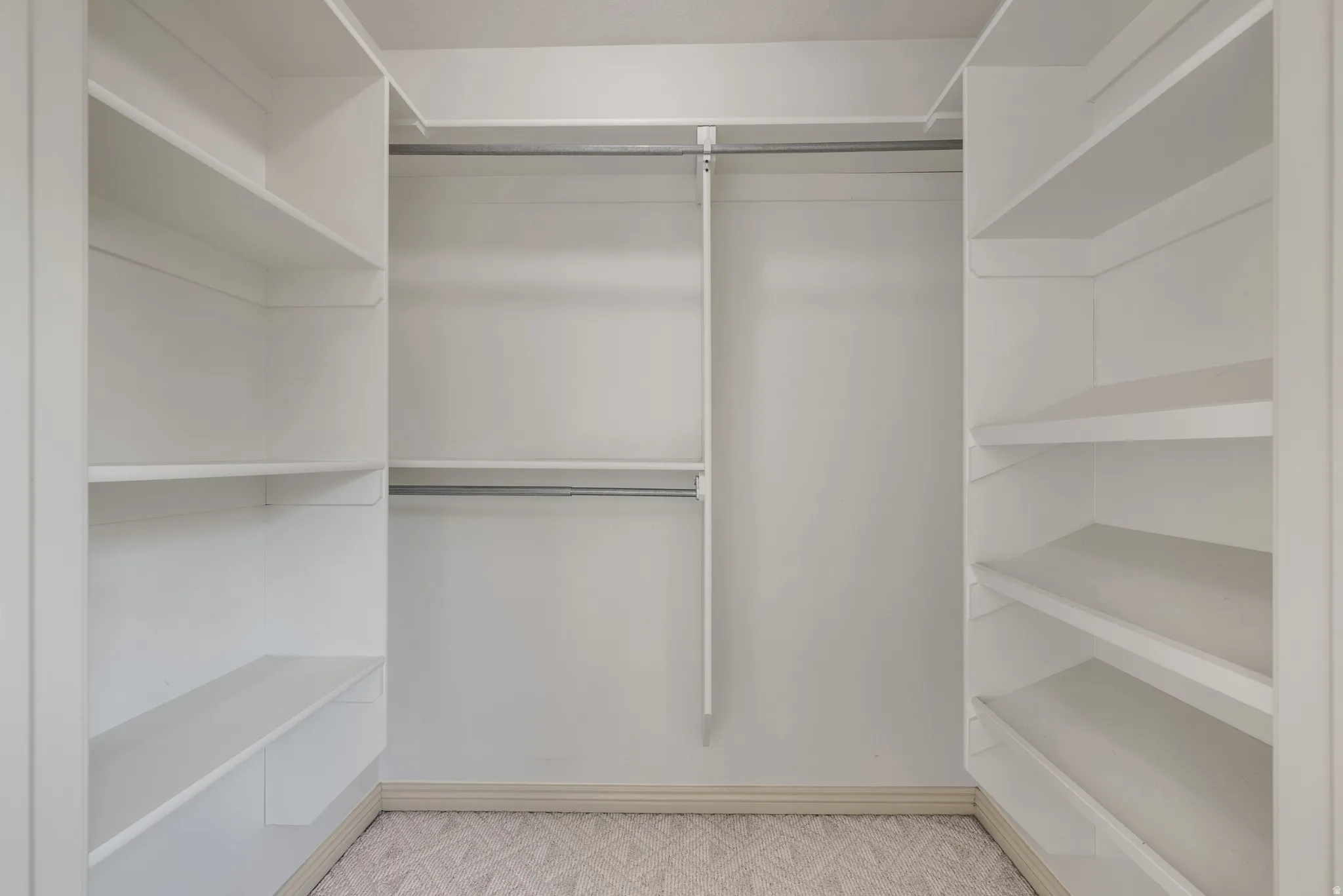 View of walk in closet in Upstairs Bedroom