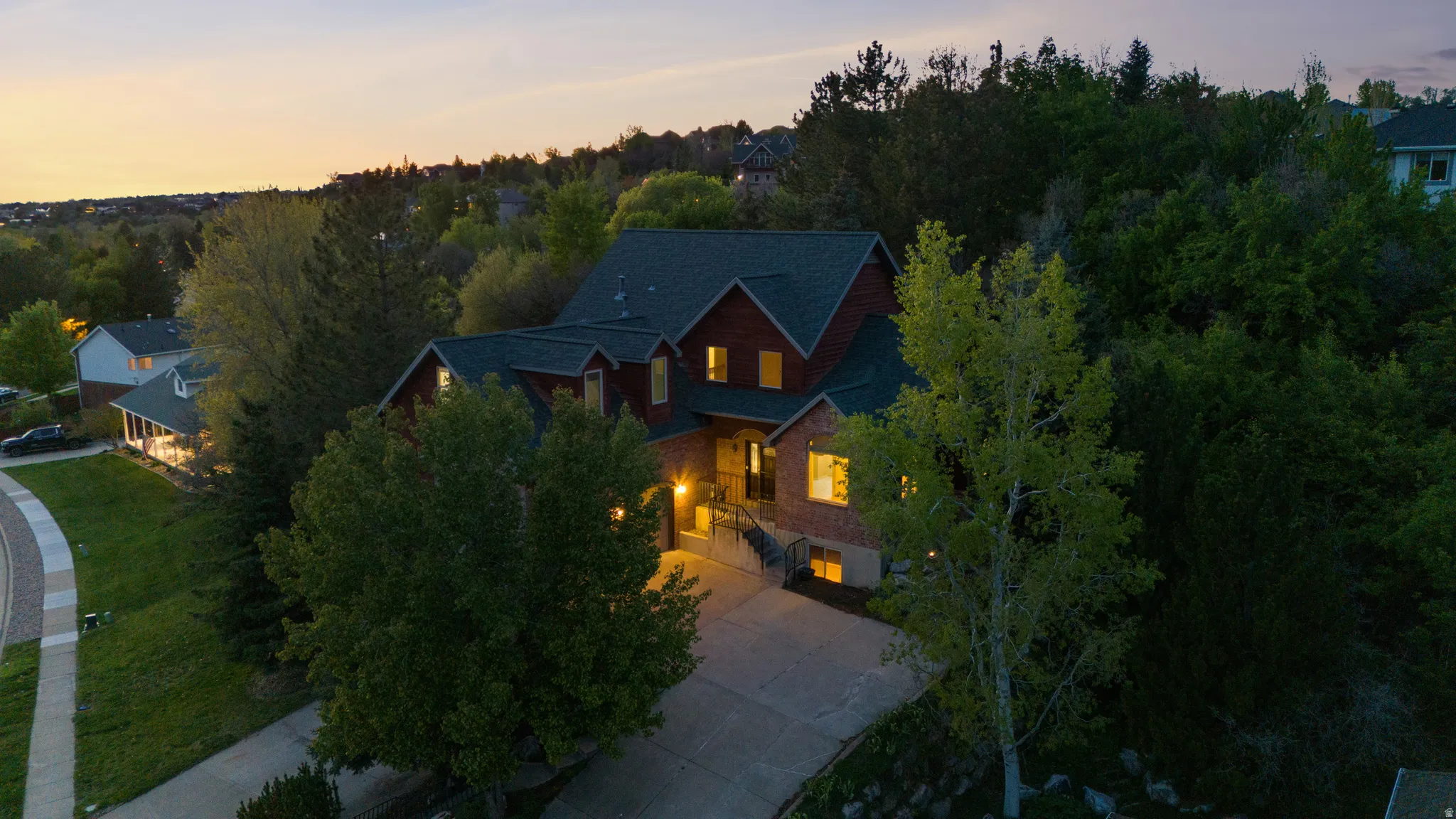 Drone / aerial view