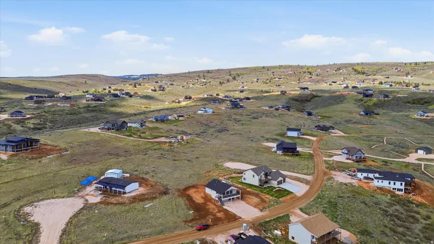 Aerial overview of property's location