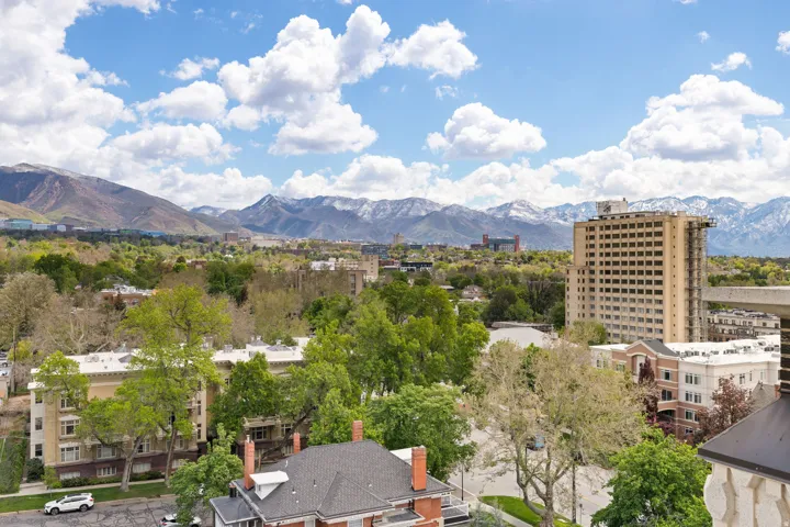 View of mountain background