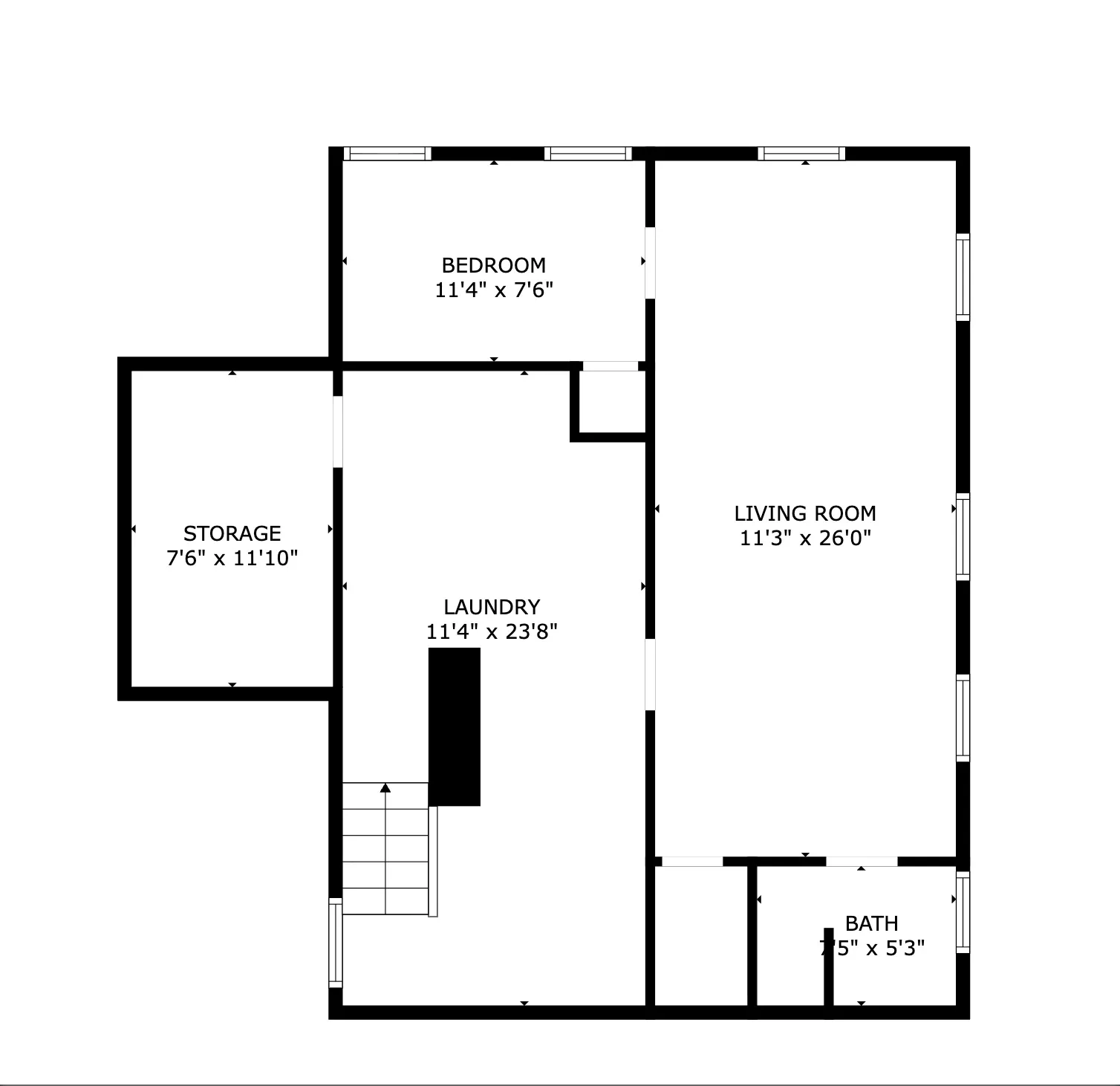 View of property floor plan