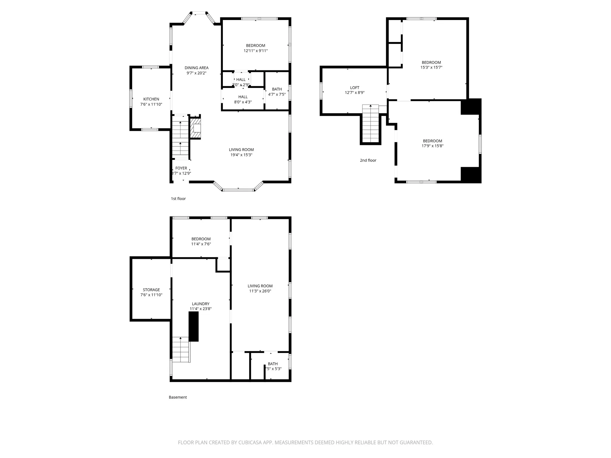 View of home floor plan