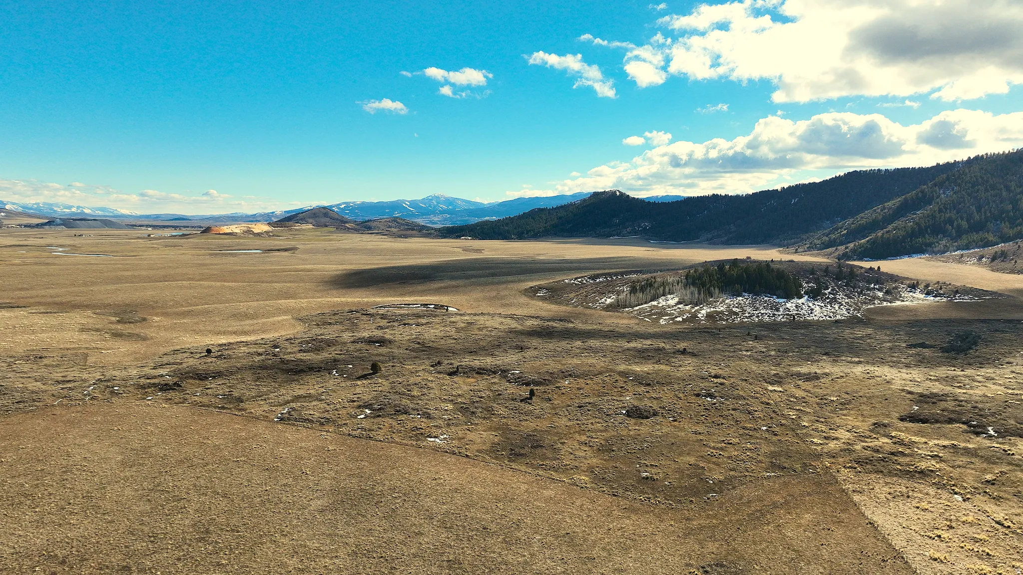 View of mountain backdrop