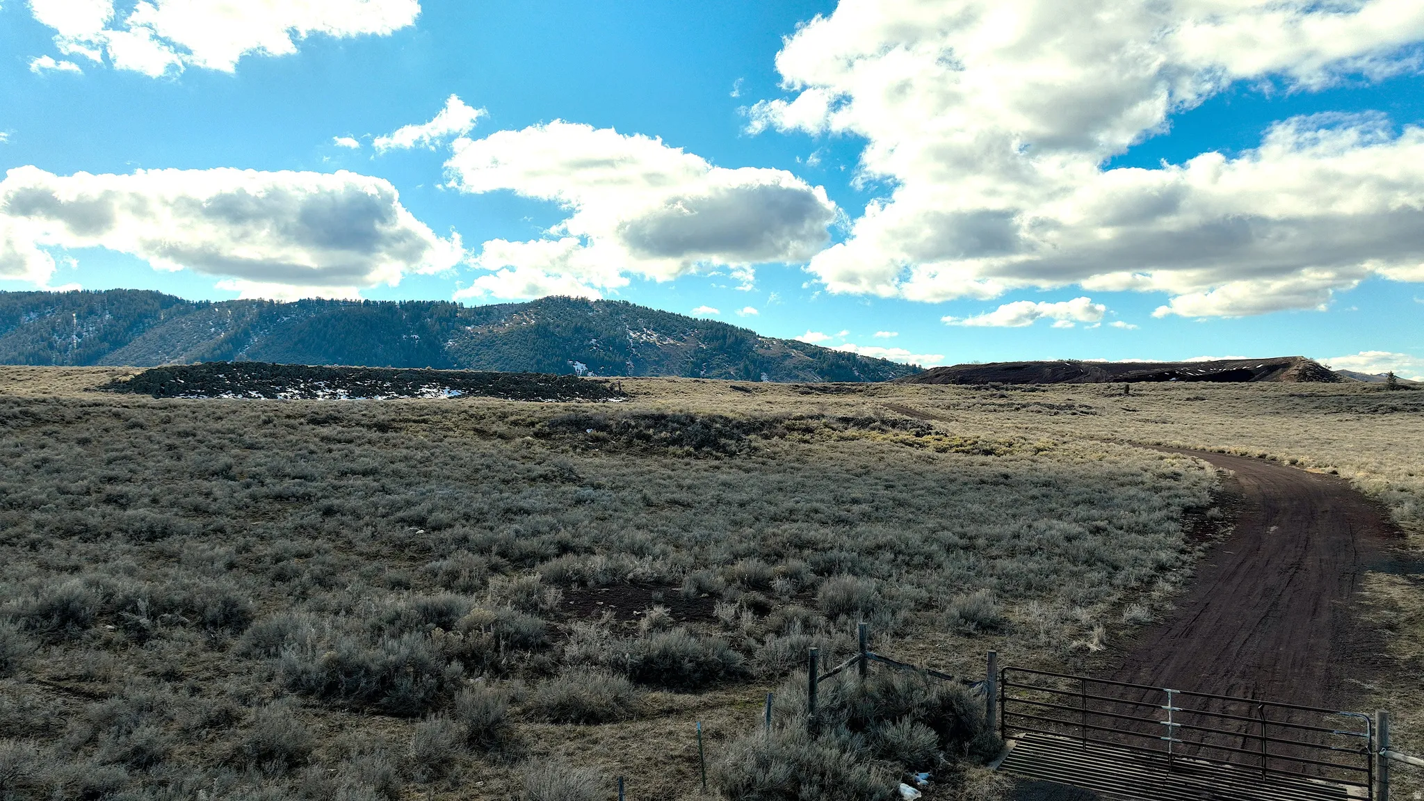 View of mountain backdrop
