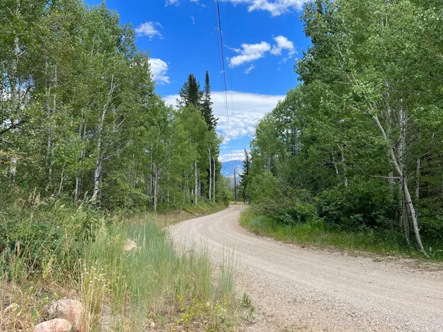 View of dirt / gravel road