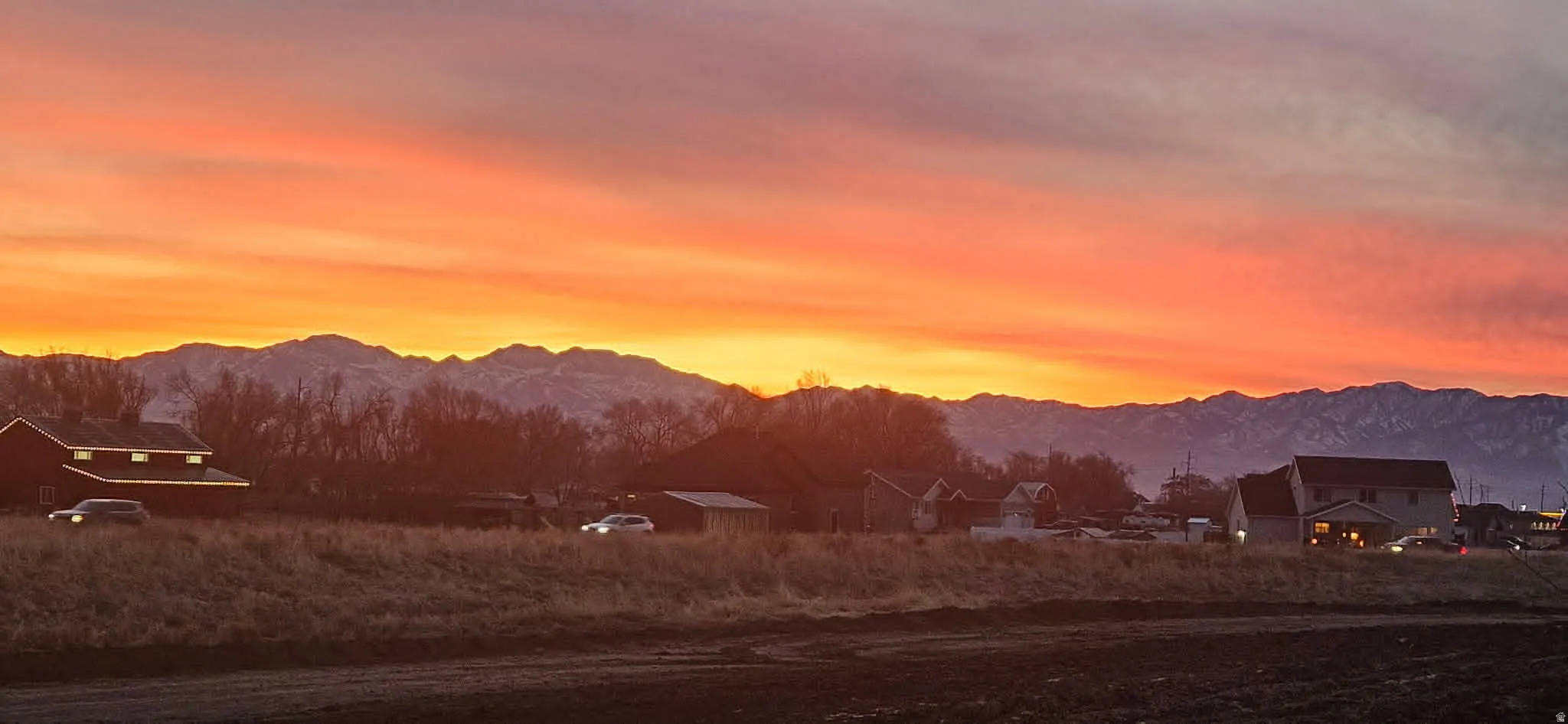 View of mountain backdrop