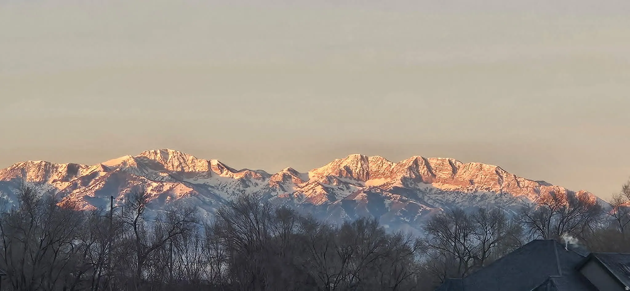 View of mountain backdrop