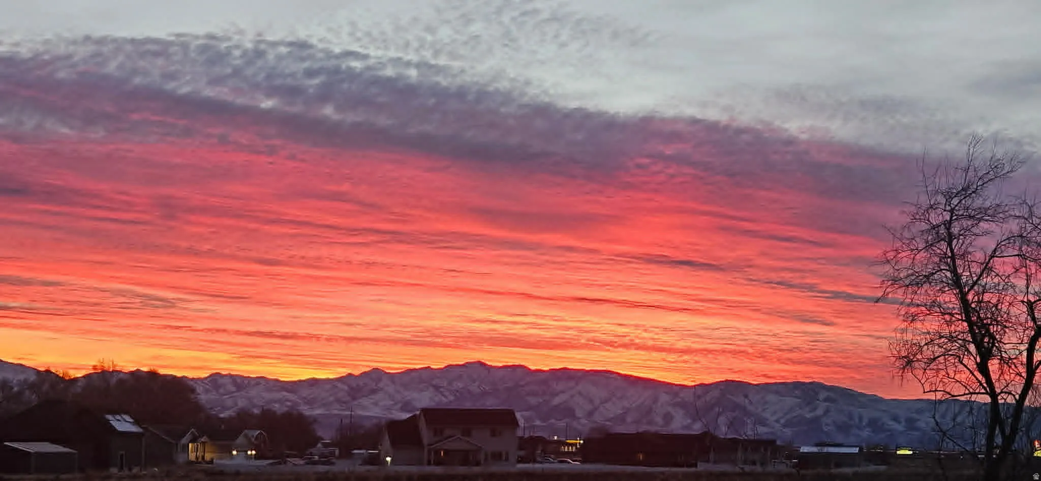 View of mountain backdrop