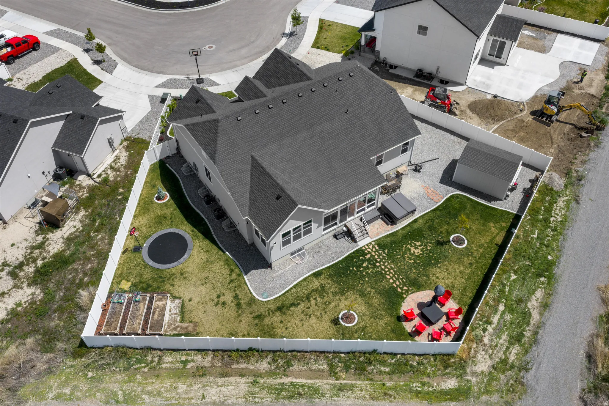 View of subject property