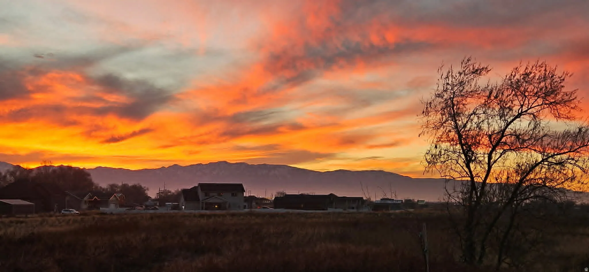 View of mountain backdrop
