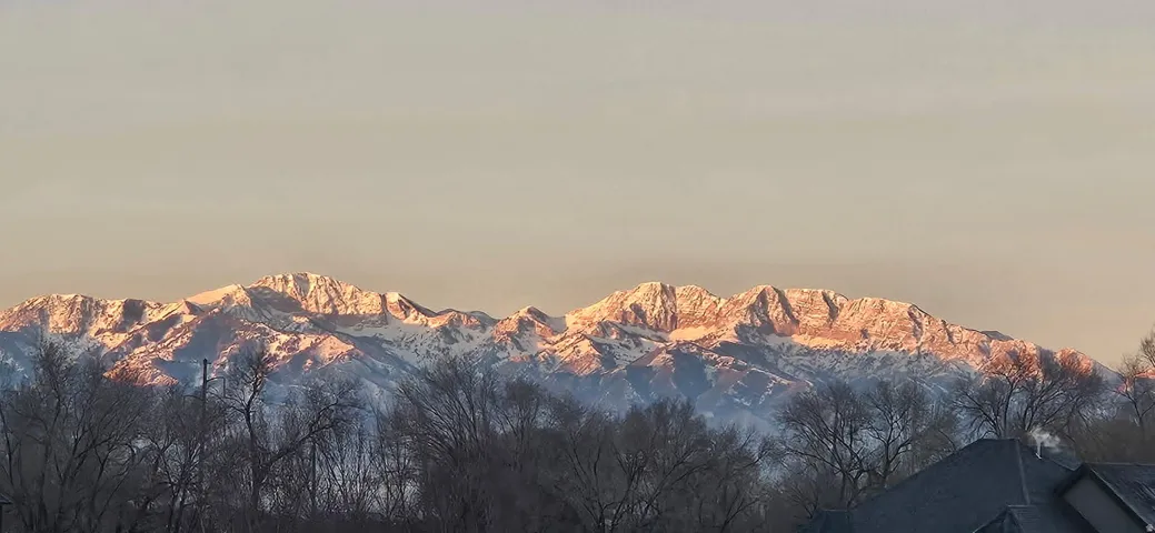 View of mountain backdrop