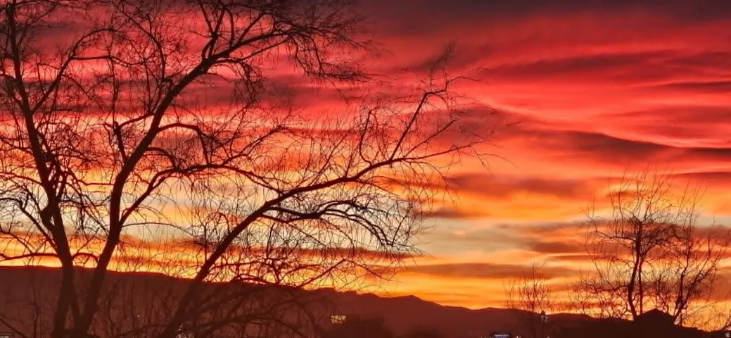View of mountain backdrop